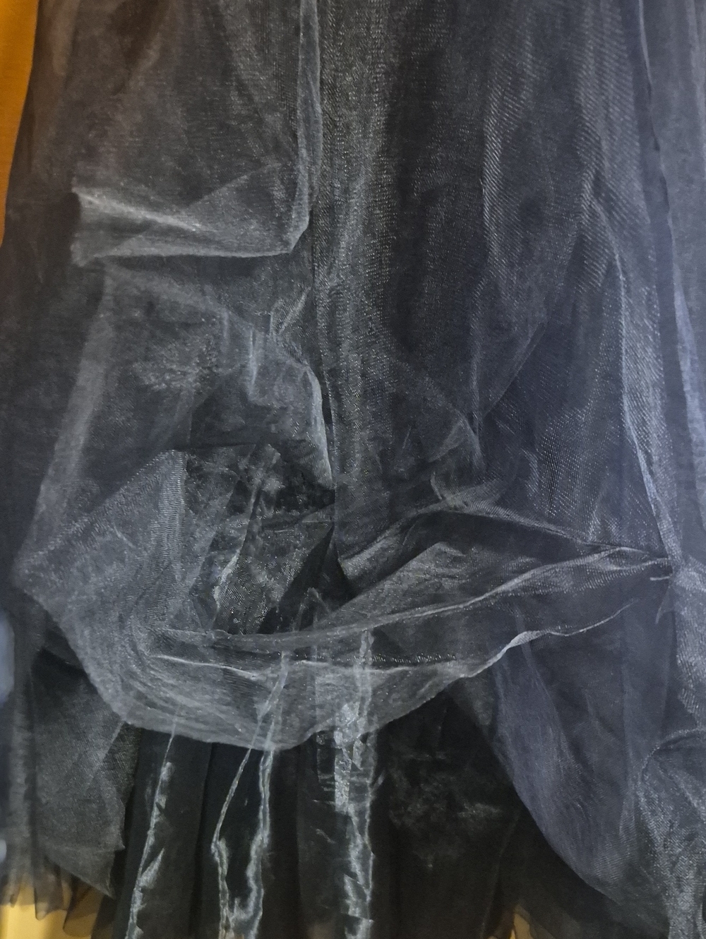 Source Unknown Black Lace Bodice Tulle Girls' Formal Dress - Picture 5 of 7